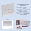 Инсталяция для унитаза 4 в 1 Qtap Nest + подвесной унитаз с сиденьем Qtap Tern с круглой клавишей смыва (сатин)- Фото 3