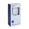 Лейка для ручного душа Qtap Rucni 140x95 Chrome- Фото 3