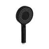 Лійка для ручного душу Qtap Rucni D 130 Black Matt- Фото 1