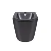 Напольное биде Qtap Robin Matt black (QT13442141CMB)- Фото 4