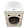 Подвесное биде Qtap Tern 500x360x320 белый (QT17551303GW)- Фото 3