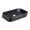 Раковина-чаша накладна Qtap Scorpio 550х390х120 чорний матовий (QT14112243MBN)- Фото 3