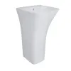 Раковина для підлоги моноблок Qtap Crow 450x435x835 білий (QT0511G315WN)- Фото 2