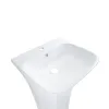 Раковина для підлоги моноблок Qtap Crow 450x435x835 білий (QT0511G315WN)- Фото 3
