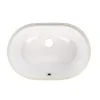 Раковина врізна Qtap Stork 565x385x210 білий (QT15110522W)- Фото 1