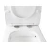 Унитаз-компакт Qtap Stork безободковый с сиденьем Soft-close QT15222179W- Фото 2