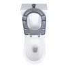 Унітаз підлоговий Qtap Freedom безобідковий з сидінням Soft-close білий (QT22226098W)- Фото 2