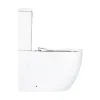 Унітаз підлоговий Qtap Grand безобідковий з сидінням Soft-close білий (QT26228301W)- Фото 3