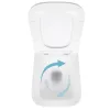 Унитаз подвесной Qtap Crow Ultra Quiet безободковый с сиденьем Soft-close (QT05335172W)- Фото 3