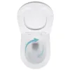 Унитаз подвесной Qtap Jay Ultra Quiet безободковый с сиденьем Soft-close (QT07335175W)- Фото 2
