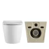 Унитаз подвесной Qtap Robin Ultra Quiet безободковый с сиденьем Soft-close (QT13332381AW)- Фото 3