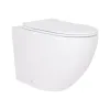 Унитаз подвесной Qtap Robin Ultra Quiet безободковый с сиденьем Soft-close (QT13332381AW)- Фото 1