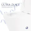 Унитаз подвесной Qtap Swan Ultra Quiet безободковый с сиденьем Soft-close (QT16335180W)- Фото 3