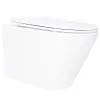Унитаз подвесной Qtap Swan Ultra Quiet безободковый с сиденьем Soft-close (QT16335180W)- Фото 1