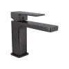 Смеситель для раковины Qtap Gemini Gunmetal Black (QTGEM270GMB45676)- Фото 1