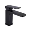 Змішувач для раковини Qtap Gemini з гігієнічним душем Black Matt (QTGEM272BLM45690)- Фото 3