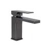 Смеситель для раковины Qtap Gemini с гигиеническим душем Gunmetal Black (QTGEM272GMB45692)- Фото 3