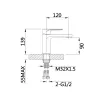 Смеситель для раковины Qtap Jay Chrome/White (QTJAY270CRW45551)- Фото 4