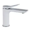 Смеситель для раковины Qtap Presto Chrome/White (QTPRE270CRW45576)- Фото 1