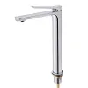 Смеситель для раковины Qtap Slavonice высокий Chrome (QTSLV10H42103C)- Фото 3