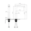 Смеситель для раковины Qtap Slavonice высокий Chrome (QTSLV10H42103C)- Фото 4