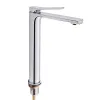 Смеситель для раковины Qtap Slavonice высокий Chrome (QTSLV10H42103C)- Фото 1