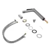 Смеситель для раковины Qtap Slavonice высокий Gunmetal Black (QTSLA269GMB45925)- Фото 2