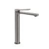 Смеситель для раковины Qtap Slavonice высокий Gunmetal Black (QTSLA269GMB45925)- Фото 1