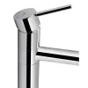Смеситель для раковины Qtap Spring с поворотным изливом высокий Chrome (QTSPRCRM001XL)- Фото 3