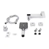 Смеситель для ванны Qtap Swan Cascada с душевым гарнитуром (QTSWA260CRM45565)- Фото 2
