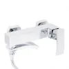 Смеситель для ванны Qtap Swan Cascada с душевым гарнитуром (QTSWA260CRM45565)- Фото 3