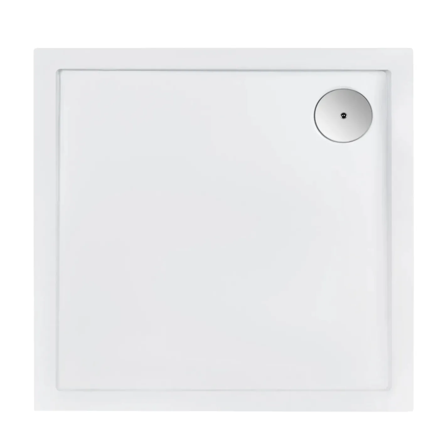 Душовий піддон Qtap Tern 308812C 800x800x120 з сифоном білий (TERN308812C) - Фото 1