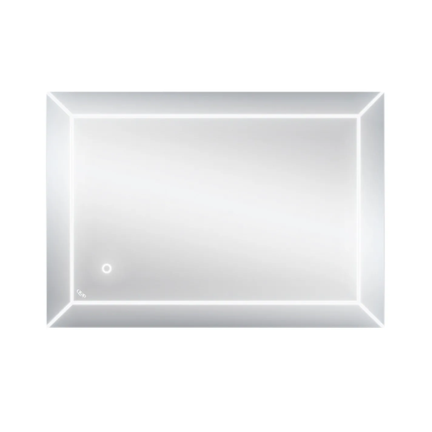 Зеркало Qtap Aries 500х700, с LED-подсветкой (QT037816015070W) - Фото 2