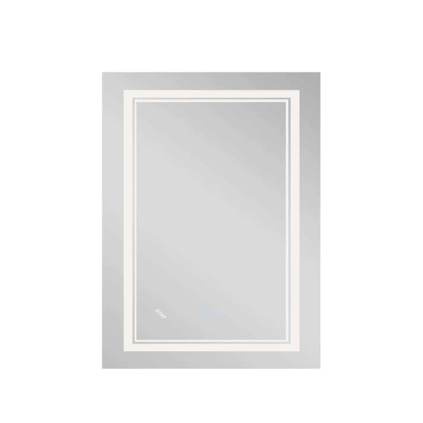 Зеркало Qtap Cardinal 600х800, с LED-подсветкой и антизапотеванием (QT0478C6080) - Фото 2