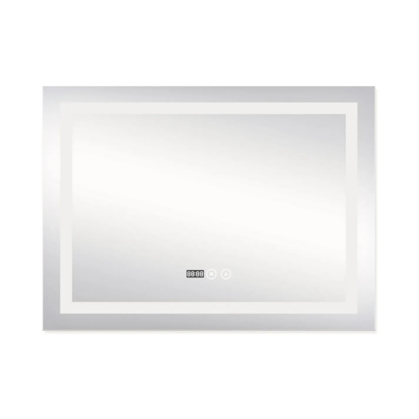 Зеркало Qtap Mideya 800х600 (DC-F904), с LED-подсветкой и антизапотеванием (QT2078F904W) - Фото 2