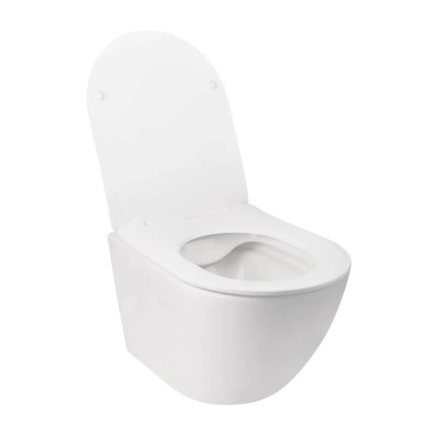 Набор Qtap инсталляция 3 в 1 Nest QT0133M425 с панелью смыва линейной QT0111M08V1384W + унитаз - Фото 2