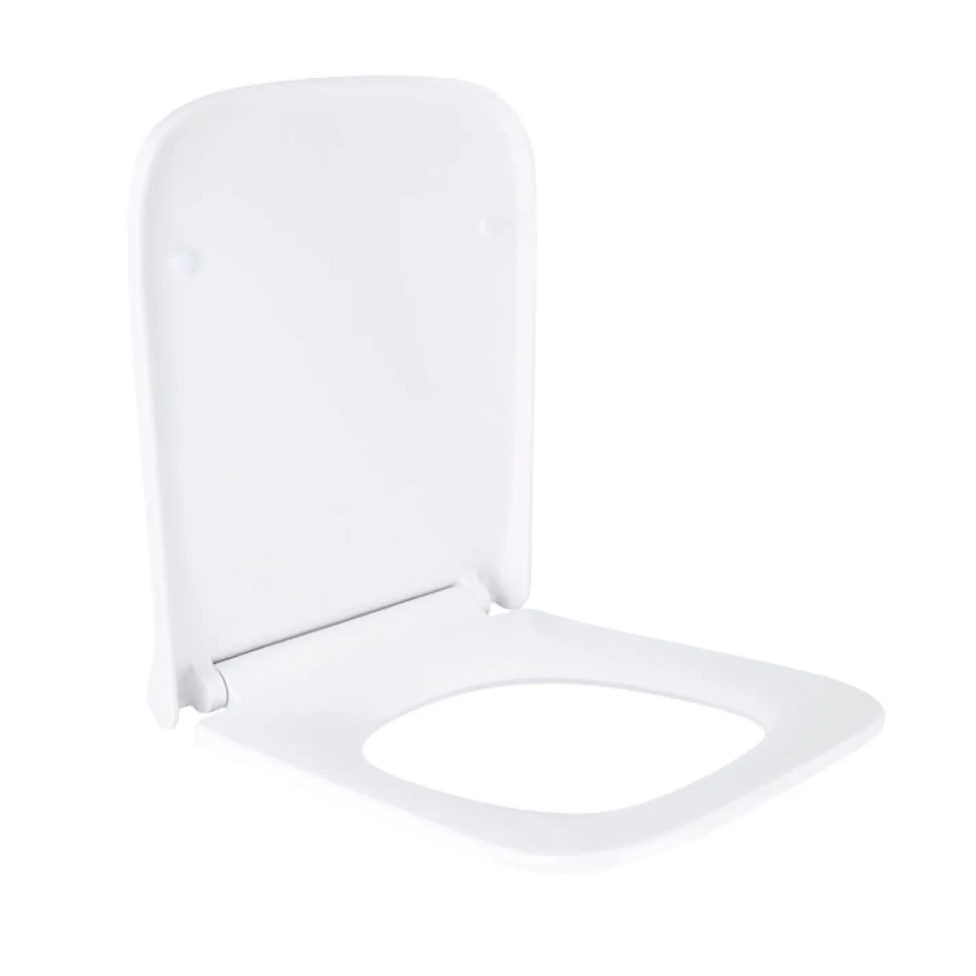 Сидіння для унітазу Qtap Tern з мікроліфтом Slim (QT99HY2238W) - Фото 1