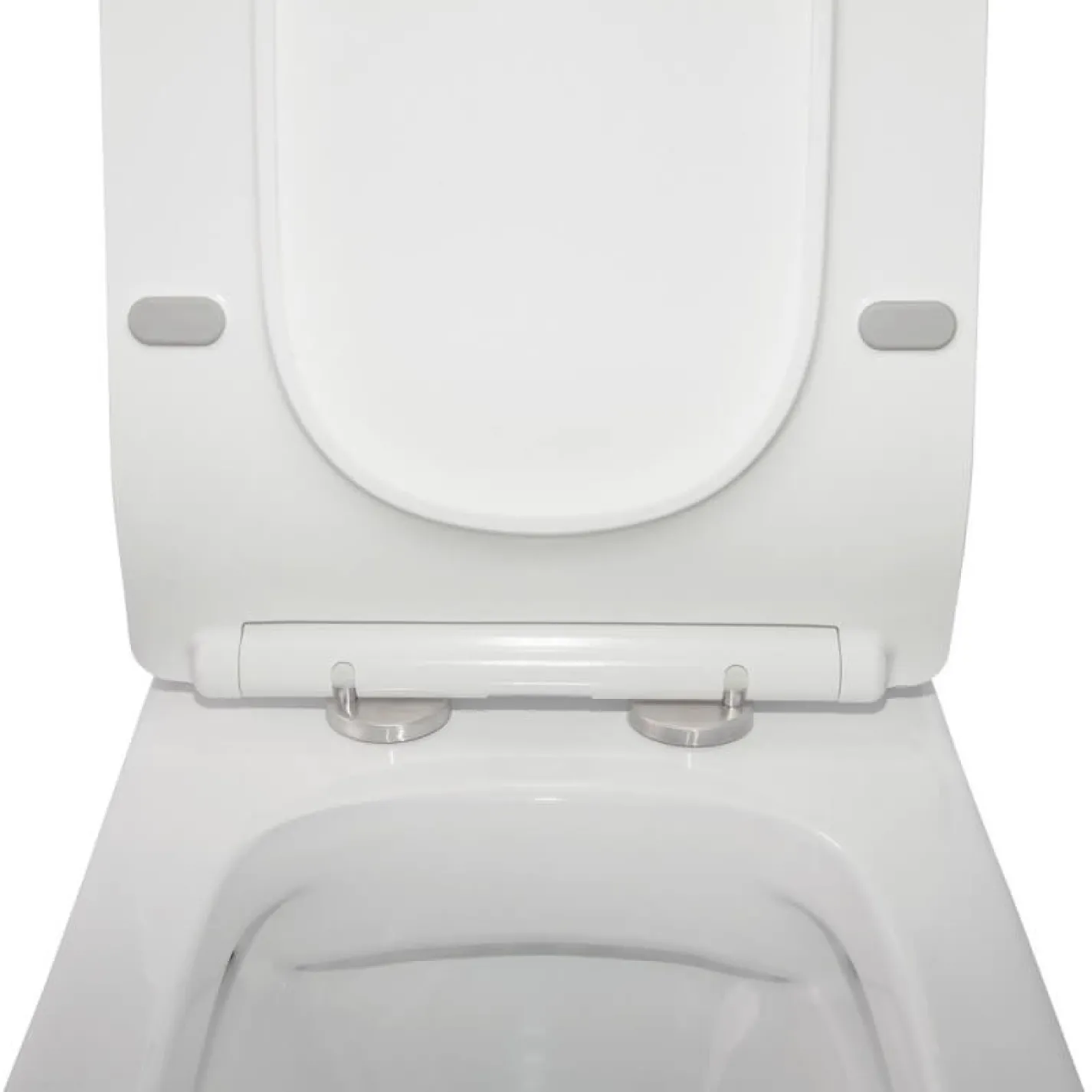Унитаз-компакт Qtap Crow безободковый с сиденьем Soft-close QT05222170W - Фото 1