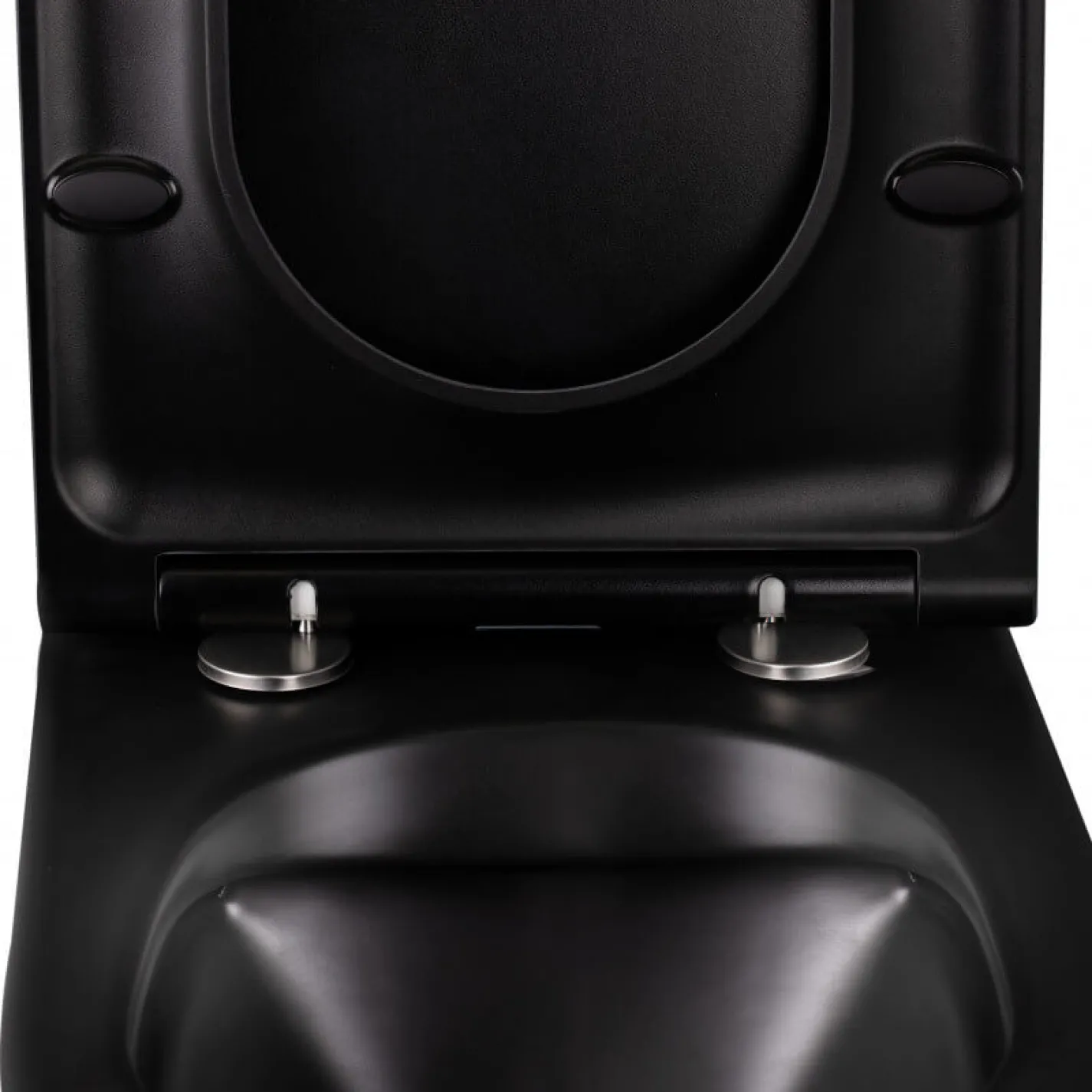 Унитаз напольный Qtap Robin безобедочный с сиденьем Soft-close (QT13222141ARMB) - Фото 2