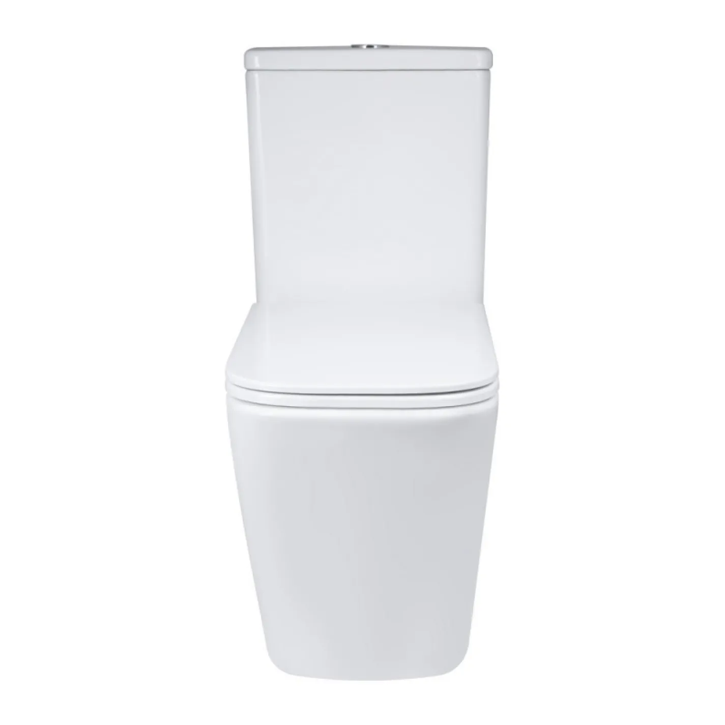 Унітаз підлоговий Qtap Tern безобідковий з сидінням Soft-close білий (QT17222175AUQ1W) - Фото 1