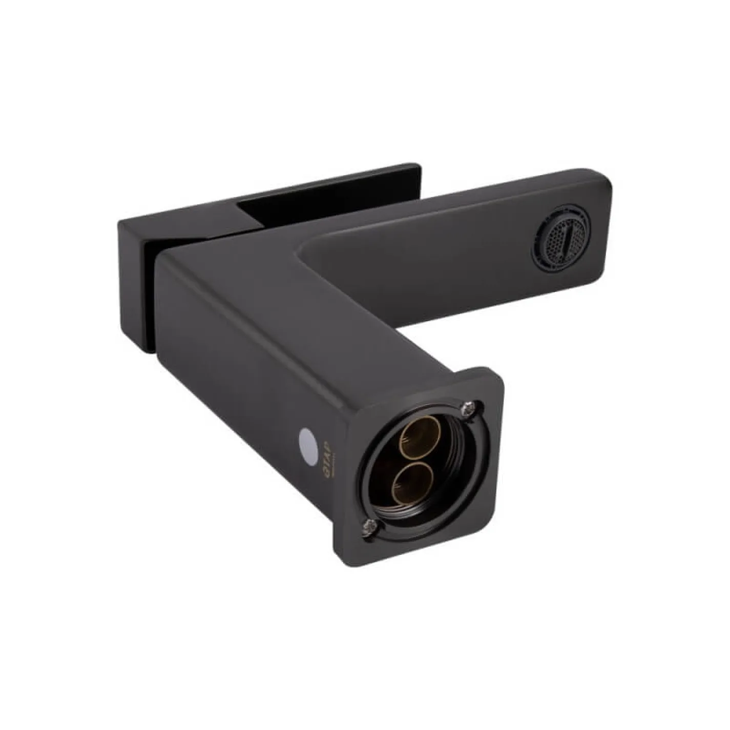 Смеситель для раковины Qtap Gemini Gunmetal Black (QTGEM270GMB45676) - Фото 2
