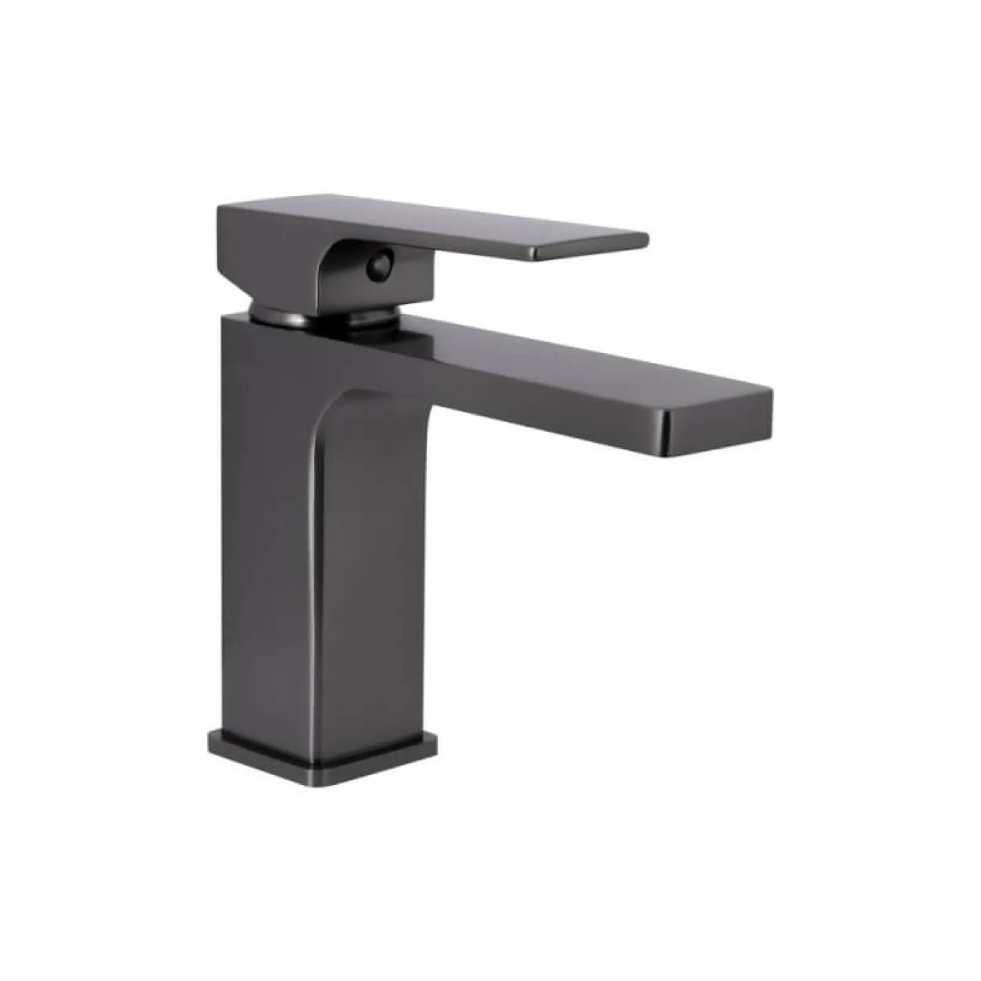 Смеситель для раковины Qtap Gemini с гигиеническим душем Gunmetal Black (QTGEM272GMB45692) - Фото 2
