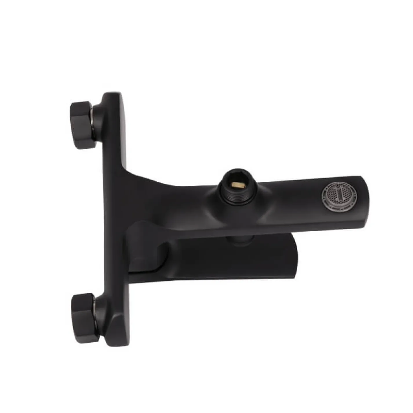 Змішувач для ванни Qtap Slavonice Black Matt (QTSLA259BLM45918) - Фото 2