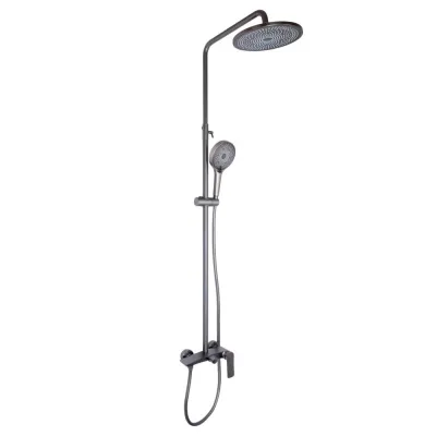 Душова система Qtap Slavonice, Gunmetal Black PVD (QTSLA110GMB45913)