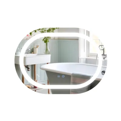 Дзеркало Qtap Gemini 500х700, з LED-підсвічуванням та антизапотіванням (QT2578R5070)