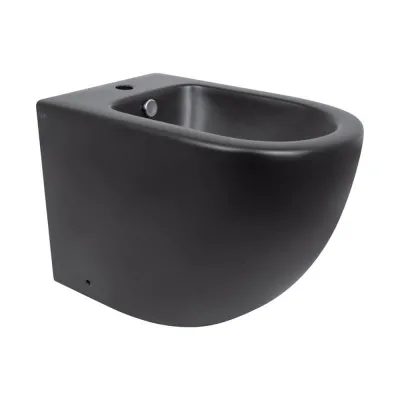 Напольное биде Qtap Robin Matt black (QT13442141CMB)