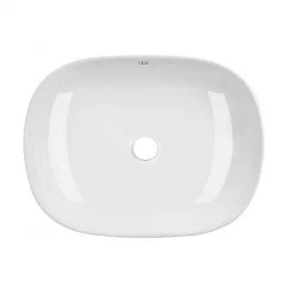 Раковина-чаша накладная Qtap Aquarius 465x375x120 белый (QT21116302W)
