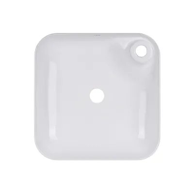 Раковина-чаша накладна Qtap Stork 430x430x125 білий (QT15116137W)
