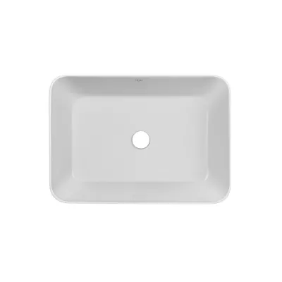 Раковина-чаша накладная Qtap Virgo 490х350х110 белый (QT18112261WN)
