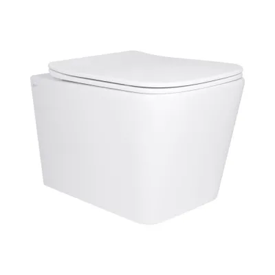 Унитаз подвесной Qtap Tern безободковый с сиденьем Soft-close белый (QT17332303AW)